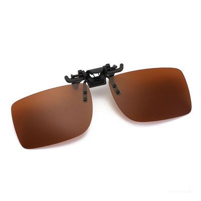 1 gab. Jauns Unisex polarizēts klips uz saulesbrilles UV 400 aizsardzība braukšanai makšķerēšana riteņbraukšana nakts redzamības brilles tuvredzības brilles