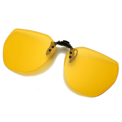 1 gab. Jauns Unisex polarizēts klips uz saulesbrilles UV 400 aizsardzība braukšanai makšķerēšana riteņbraukšana nakts redzamības brilles tuvredzības brilles