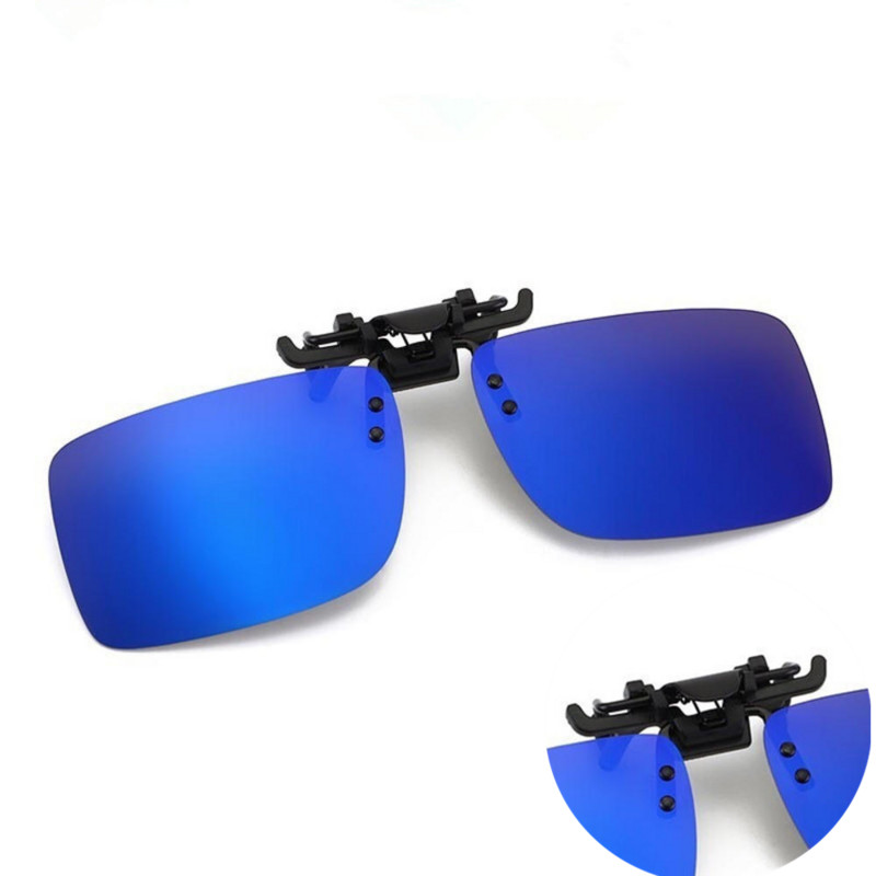 1 vnt. Naujas Unisex poliarizuotas klipas ant saulės UV 400 apsauga vairuojant žvejyba dviračiu naktinio matymo akiniai trumparegystės akiniai