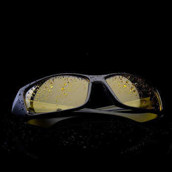 Ветроустойчиви очила HD Night Vision Glasses Anti-Glare Колоездене Yellow Night Outdoor Road Очила за нощно виждане Очила за шофиране Y32