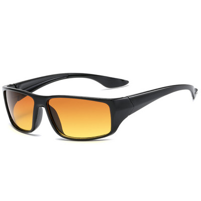 Ветроустойчиви очила HD Night Vision Glasses Anti-Glare Колоездене Yellow Night Outdoor Road Очила за нощно виждане Очила за шофиране Y32