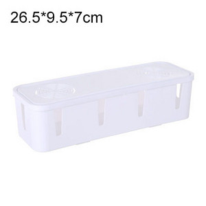 Kutija za pohranu žičanih kabela Uredan organizator za žice Upravljanje kabelima Telefonska linija za pohranu podataka Kutija za pohranu Sigurnosna posuda za kućnu sobu Jednobojne