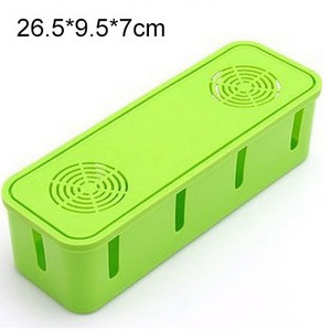 Kutija za pohranu žičanih kabela Uredan organizator za žice Upravljanje kabelima Telefonska linija za pohranu podataka Kutija za pohranu Sigurnosna posuda za kućnu sobu Jednobojne