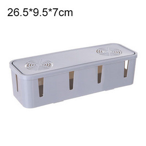 Kutija za pohranu žičanih kabela Uredan organizator za žice Upravljanje kabelima Telefonska linija za pohranu podataka Kutija za pohranu Sigurnosna posuda za kućnu sobu Jednobojne