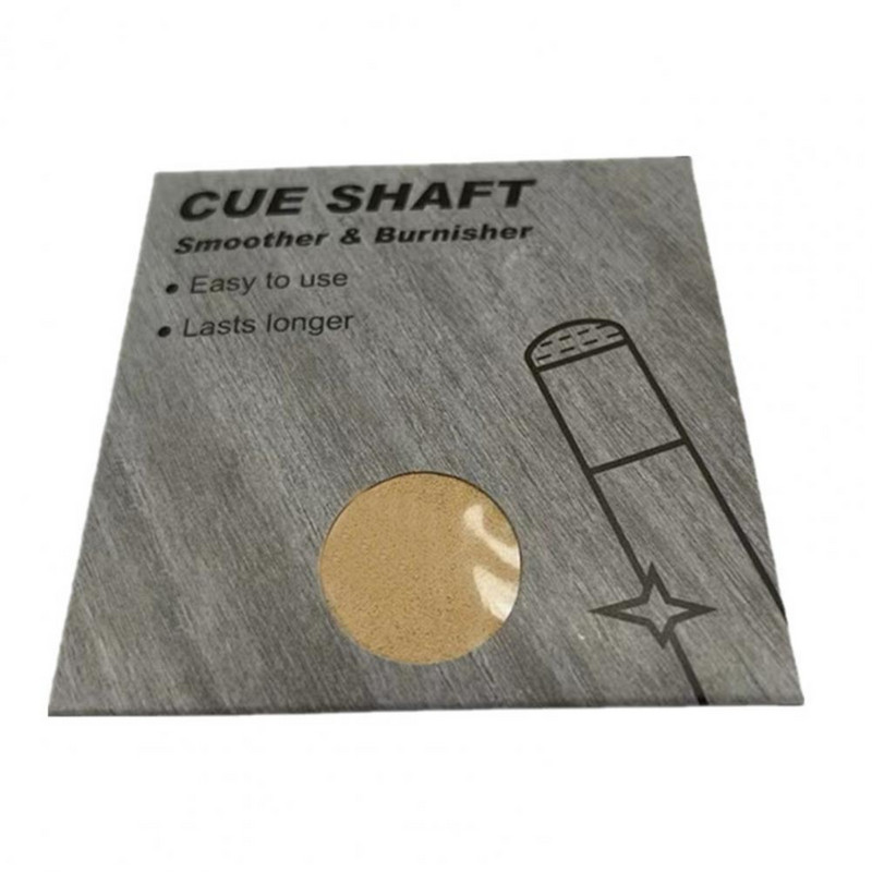 Cue Shaft Smoother Last Long Αντιχαρακτική Πισίνα Εκπαίδευση Μπιλιάρδου Πανί Στίλβωσης Μπιλιάρδου Ανθεκτικό στο σκίσιμο