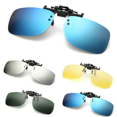 Poliarizuotas vintažinis segtukas apverčiamas saulės akiniai Vyrai Moterų naktinio matymo geltonas lęšis trumparegystei Akiniai vairavimo akiniai Akiniai nuo saulės