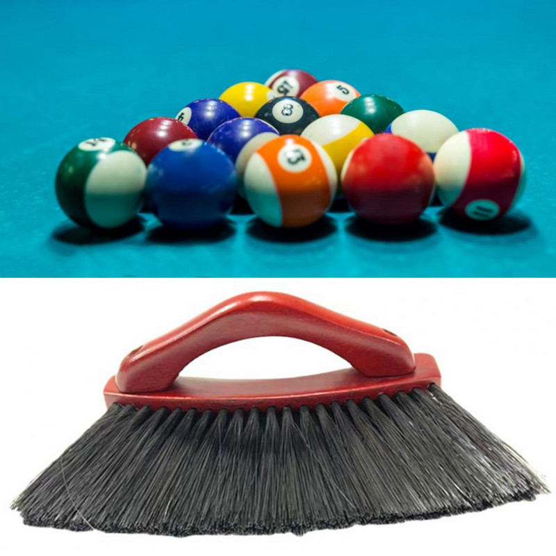 Βούρτσα καθαρισμού Εύχρηστη Ξύλινη λαβή Χωρίς Τρίχωση Προμήθειες μπιλιάρδου Βούρτσα καθαρισμού μπιλιάρδου Βούρτσα μπιλιάρδου