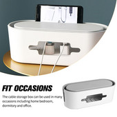 Juhtmekarp lauapealne pistikupesa kaabel Korralik hoiukast Tolmukindel juhtmehaldusümbris Mobiiltelefoni laadimise korraldaja Magamistuba