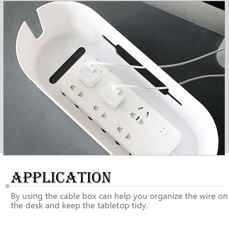 Juhtmekarp lauapealne pistikupesa kaabel Korralik hoiukast Tolmukindel juhtmehaldusümbris Mobiiltelefoni laadimise korraldaja Magamistuba