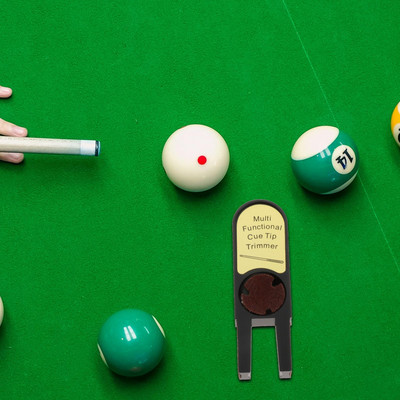Ανθεκτικό Tip Scuffer Burnisher Billiards Pool Maintenance Tool Multifunctional Tip Shaper Snooker Εξάρτημα Tapper Trinder
