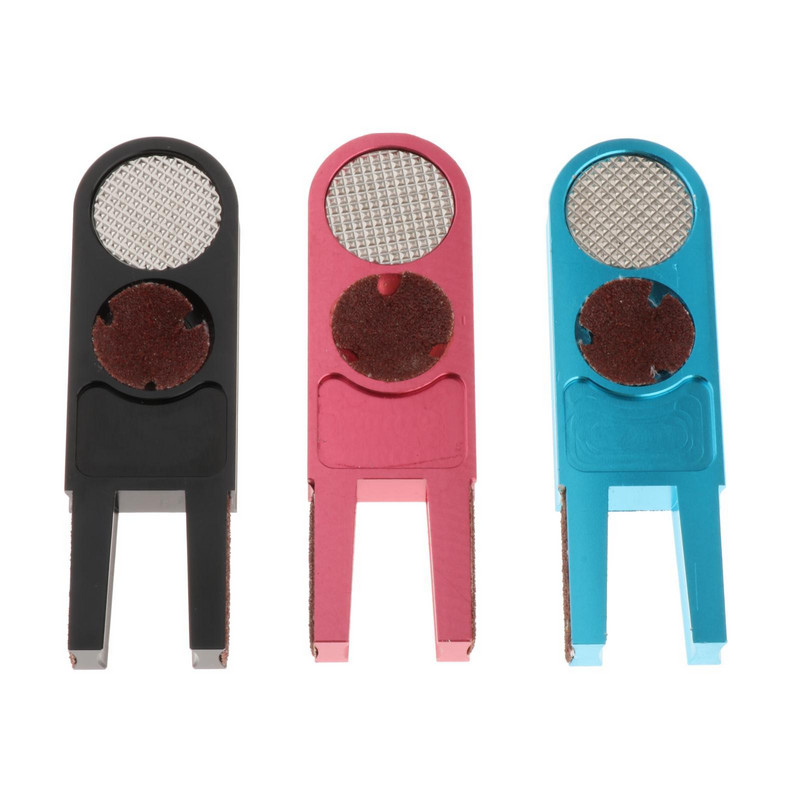 Ανθεκτικό Tip Scuffer Burnisher Billiards Pool Maintenance Tool Multifunctional Tip Shaper Snooker Εξάρτημα Tapper Trinder
