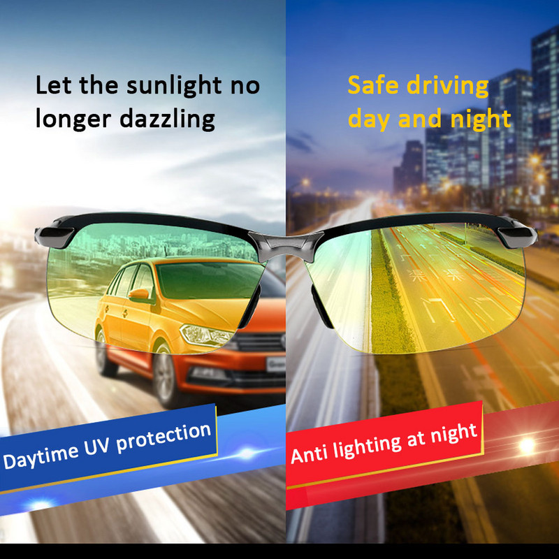 Päevased ja öised prillid Muuda värvi päikeseprillid Retseptiprillid Sõiduprillid Väljaspool täiskasvanutele mõeldud prillid