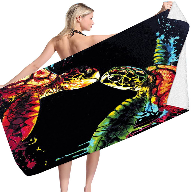 Prosop de plajă ușor din microfibră Prosoape subțiri de nisip Călătorii Piscină Yoga Sală de sport Camping Adulti Femei Bărbați Accesorii de plajă