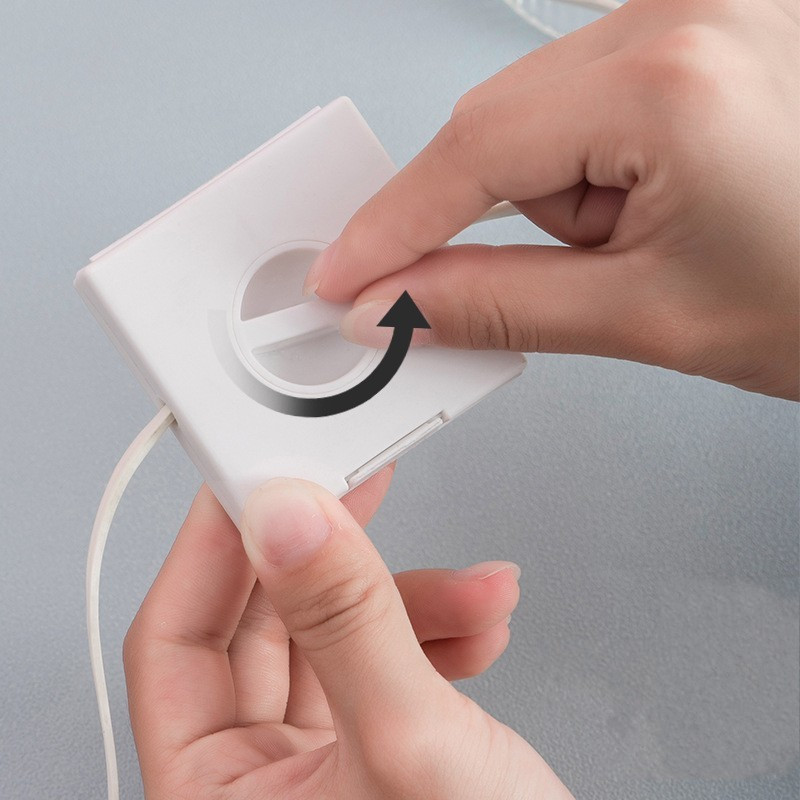 Cable Cord Management for USB Cable Retractable Cord Organizer Φορητή κουρτίνα καλωδίου Θήκη τηλεφώνου Φορτιστής Wire Storage Protector