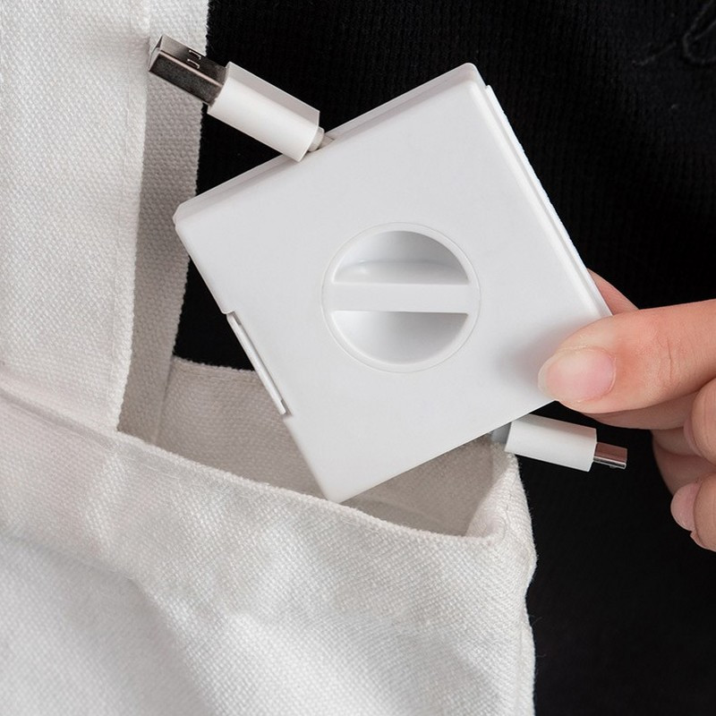 Cable Cord Management for USB Cable Retractable Cord Organizer Φορητή κουρτίνα καλωδίου Θήκη τηλεφώνου Φορτιστής Wire Storage Protector