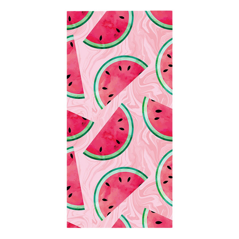 Paplūdimio rankšluostis arbūzu margintas paplūdimio rankšluostis Spalvingas vonios rankšluostis, atsparus smėliui, paplūdimio antklodė