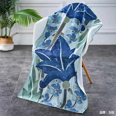 70x150CM Ljetni ručnik za plažu od mikrovlakana Dvostrani kupaći kostim s baršunastim printom Cover Up Pareo ženski ogrtač za plažu za žene