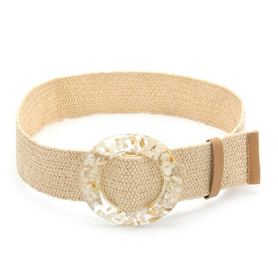 Reguleeritava pandlaga vöövöö naiste elastne vöö plastikust punutud punutud vöö tilkvedu