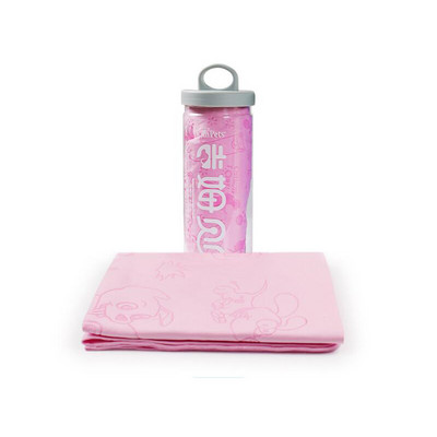 Lemmikloomatarbed Dog Bath sünteetiline hirvenahk Tugev veeimavus Koerad Prinditud vannirätik Juuksekuiv Rätik Lihtsalt puhastatavad salvrätikud