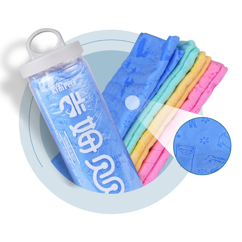 Lemmikloomatarbed Dog Bath sünteetiline hirvenahk Tugev veeimavus Koerad Prinditud vannirätik Juuksekuiv Rätik Lihtsalt puhastatavad salvrätikud