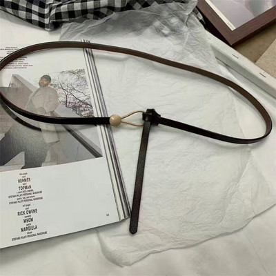 Kožni pojas za žene, košulja, ukrasni dodaci, brtva za struk, elastična zlatna kopča, modni tanki remen za sve vrste