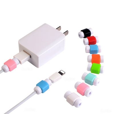 Протектор за мини USB кабел Защита на кабела Капак за кабел за телефон, таблет Зарядно устройство за данни Слушалки Защитен капак