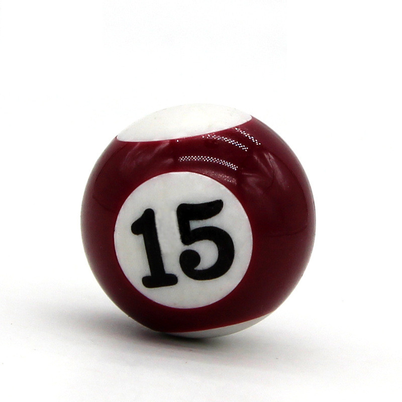 Ekologiški dervos biliardo kamuoliukai Vaikų biliardo stalai Maži kamuoliukai Biliardo kamuoliukai 25 mm amerikietiško stiliaus rinkinys