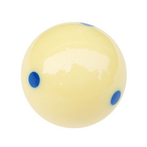 1 vnt. Didelis amerikietiškas raudono taško „Mother“ kamuoliukas 57,2 mm biliardo „Mother Ball“ Snukerio treniruočių kamuoliukas, treniruojamasis kamuoliukas amerikietiška galva, raudona/mėlyna