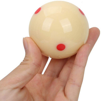 1 БР. Голяма американска топка с червена точка 57,2 mm Билярдна топка с майка Тренировъчна топка за снукър Тренировъчна топка American Head Червена/Синя