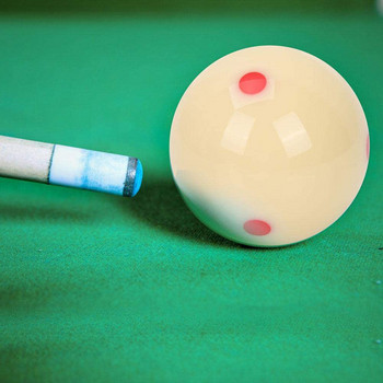 1 ΤΕΜ. Μεγάλη αμερικανική κόκκινη κουκκίδα μητρική μπάλα 57,2 χιλιοστών μπιλιάρδου Mother Ball Snooker προπόνηση μπάλα πρακτικής μπάλας American Head Κόκκινο/Μπλε