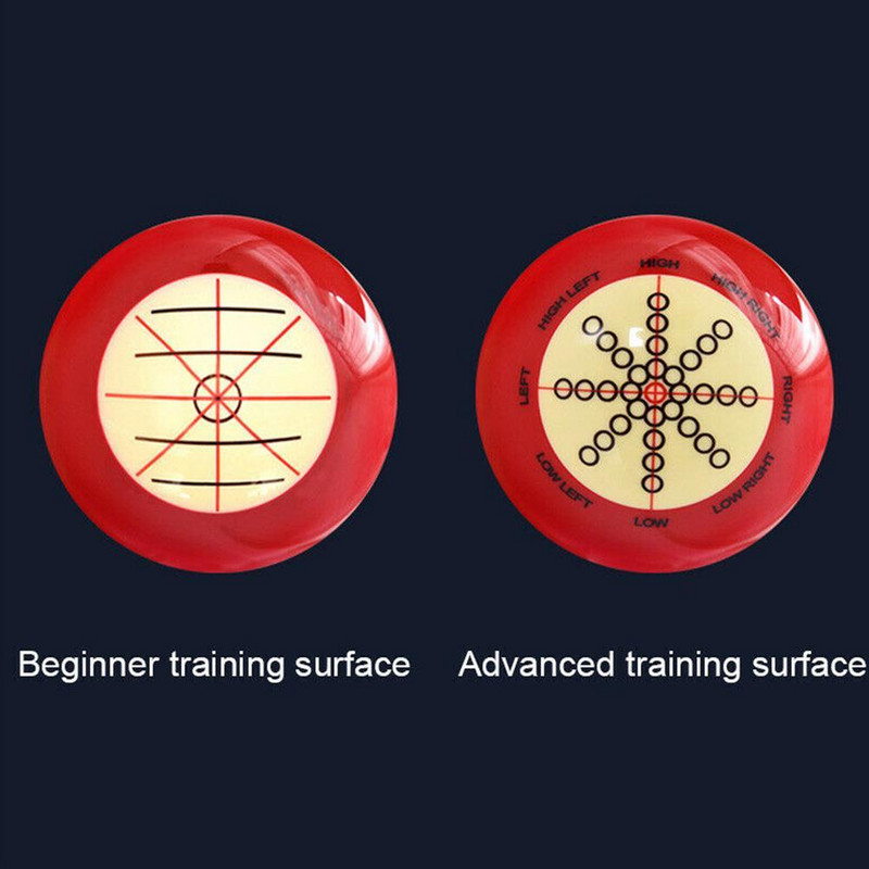 Biliardo kamuoliukas, patvarios dervos, biliardo treniruoklis Baseino lazdos kamuoliukas Snukerio treniruočių kamuoliukai 57 mm stalo kamuoliukų treniruoklis