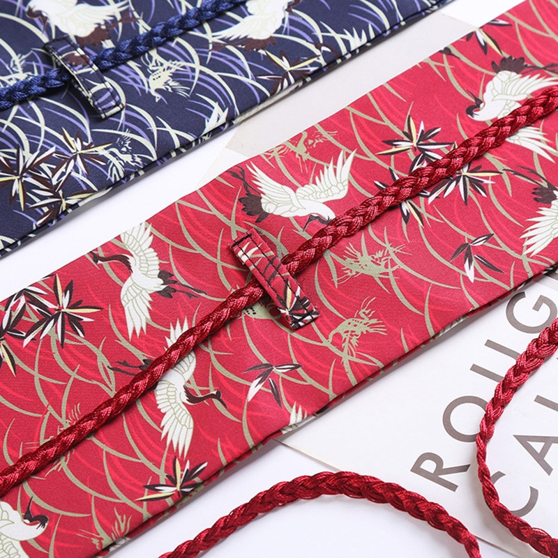 Naiste Jaapani kimono rüü Obi vöö dekoratiivne daami vöö Peen Hanfu lai vöö vöökoht Trendikas vöökaunistus