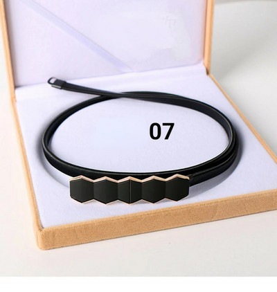 Γυναικείο φόρεμα Cummerbunds Ελαστικό ευέλικτο παλτό Φόρεμα μέσης αλυσίδα Μαύρη μεταλλική λεπτή ζώνη μέσης για αξεσουάρ γυναικείων ενδυμάτων