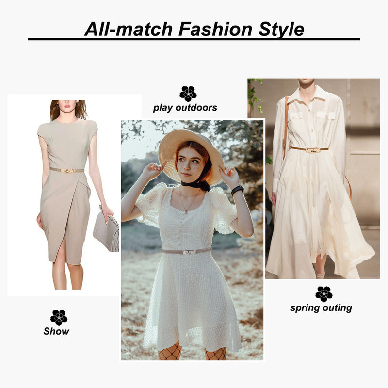 Aettechgd Cureaua de piele pentru femei 2023 Rochie de blocare Blugi Cureaua de pulover Cureaua de lux cu centura de lux Decorare haine de inalta calitate