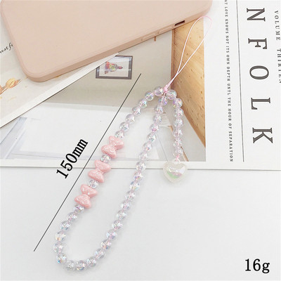 Mobiiltelefonipael Mobiiltelefoni rihmad Telefoni kett randme mobiiltelefoni ümbris Riputusnööriga võtmeripats Samsung Huawei iPhone Xiaomi jaoks