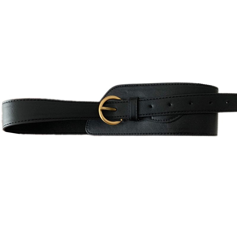 Mood Punk Rocker laiad vööd naistele Euroopa stiilis KUUM klassikaline metallist nööpnõel, must, pehme PU-nahast ebakorrapärased vöörihmad