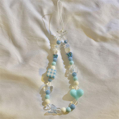 Snur pentru telefon mobil Charm Curele de telefon Lanțuri de telefon mobil Bijuterii Breloc din rășină Snur de agățat pentru Samsung iPhone Huawei Xiaomi