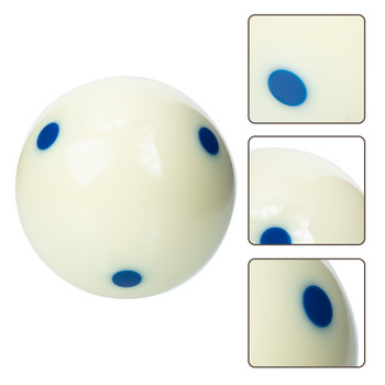 Билярдна топка-бияч Големи билярдни топки от смола Професионални устойчиви на износване бели сменяеми резервни аксесоари за тренировъчна маса