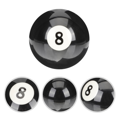 Billiards Black Eight Ball Large Pool Cue Portable Pool Table Wear-resistant Replacement Portable Pool Table Professional Resin