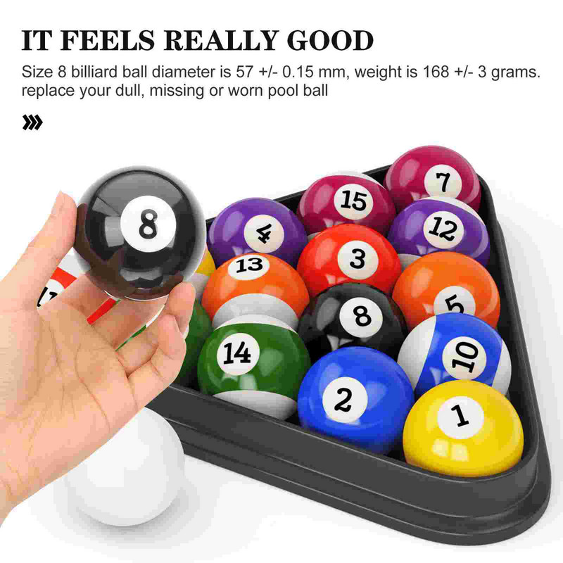 Biliardas juodas aštuonių kamuoliukų didelis baseino lazda, nešiojamas biliardo stalas, atsparus dilimui pakaitinis nešiojamasis biliardo stalas, profesionalus derva