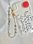 Retro Sweet Star Y2K Mushroom Silver Bead Telefoni amuletid Rihmapael iPhone`ile Samsung Books Kaamera ripatsiketi tarvikud