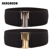 Elastne lai vöö naiste vöörihm kleidi jaoks Moodne veniv seelik Aksessuaarid Lai korsett vöörihm metallist pannal