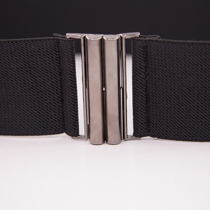 Elastne lai vöö naiste vöörihm kleidi jaoks Moodne veniv seelik Aksessuaarid Lai korsett vöörihm metallist pannal