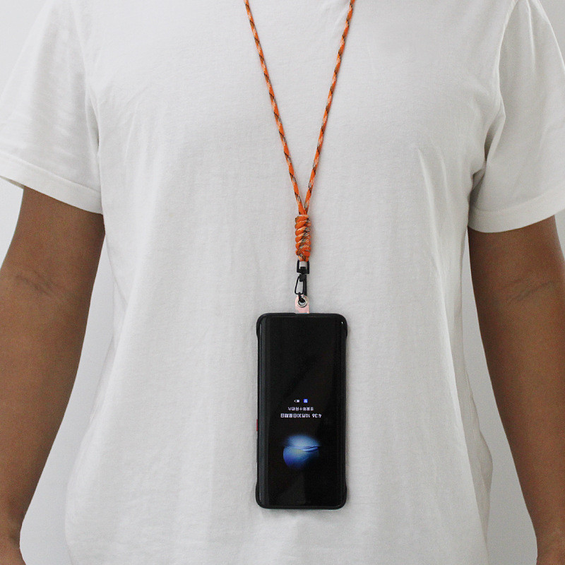 Kõrge tugevusega käsitsi kuduv kaelapael, pööratav pandlaga mobiiltelefoni kaelarihmad kaelakee võtmehoidja kaelapael ID-kaardi köie tarvikud