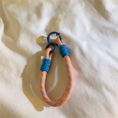 Χαριτωμένα χρώματα καραμέλας Αλυσίδα τηλεφώνου για κινητά τηλέφωνα Κοντός ιμάντας Anti-lost Lanyard Αλυσίδα κοσμήματα Τηλεφωνικά λουριά καρπού Κρεμαστά αξεσουάρ σχοινιού