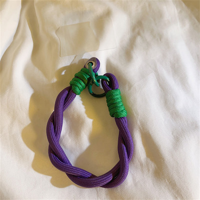 Χαριτωμένα χρώματα καραμέλας Αλυσίδα τηλεφώνου για κινητά τηλέφωνα Κοντός ιμάντας Anti-lost Lanyard Αλυσίδα κοσμήματα Τηλεφωνικά λουριά καρπού Κρεμαστά αξεσουάρ σχοινιού