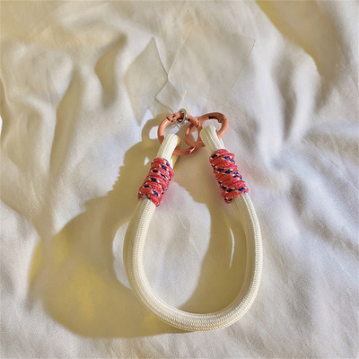 Χαριτωμένα χρώματα καραμέλας Αλυσίδα τηλεφώνου για κινητά τηλέφωνα Κοντός ιμάντας Anti-lost Lanyard Αλυσίδα κοσμήματα Τηλεφωνικά λουριά καρπού Κρεμαστά αξεσουάρ σχοινιού