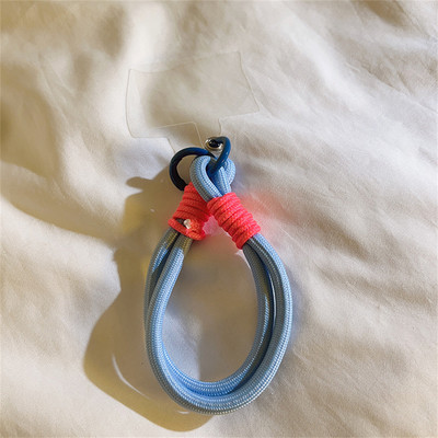 Χαριτωμένα χρώματα καραμέλας Αλυσίδα τηλεφώνου για κινητά τηλέφωνα Κοντός ιμάντας Anti-lost Lanyard Αλυσίδα κοσμήματα Τηλεφωνικά λουριά καρπού Κρεμαστά αξεσουάρ σχοινιού