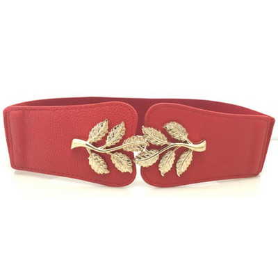 Moteriškas tamprus plataus juosmens diržas Moteriška elastinga suknelė „Cummerbund“ su sagtimi, tamprus, madingi, susegti diržai, moteriška juosmens juosta