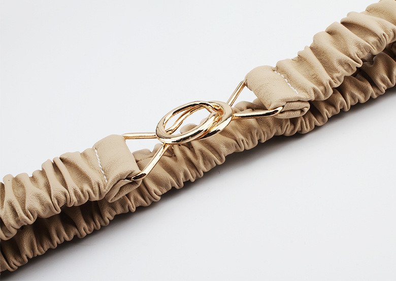 Korsett Cinch vöö naistele elastne veniv nahk Cummerbunds Moodne geomeetriline pandlaga kleit, mantel vööriiete aksessuaar